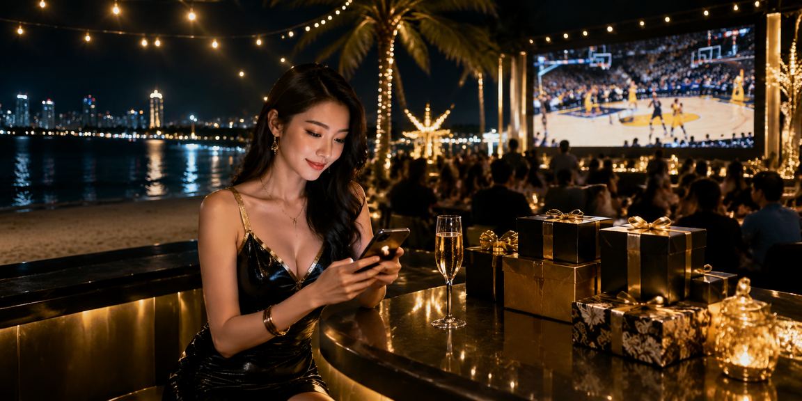 Khách tham quan thưởng thức cá cược bóng rổ tại phố đêm Hà Nội